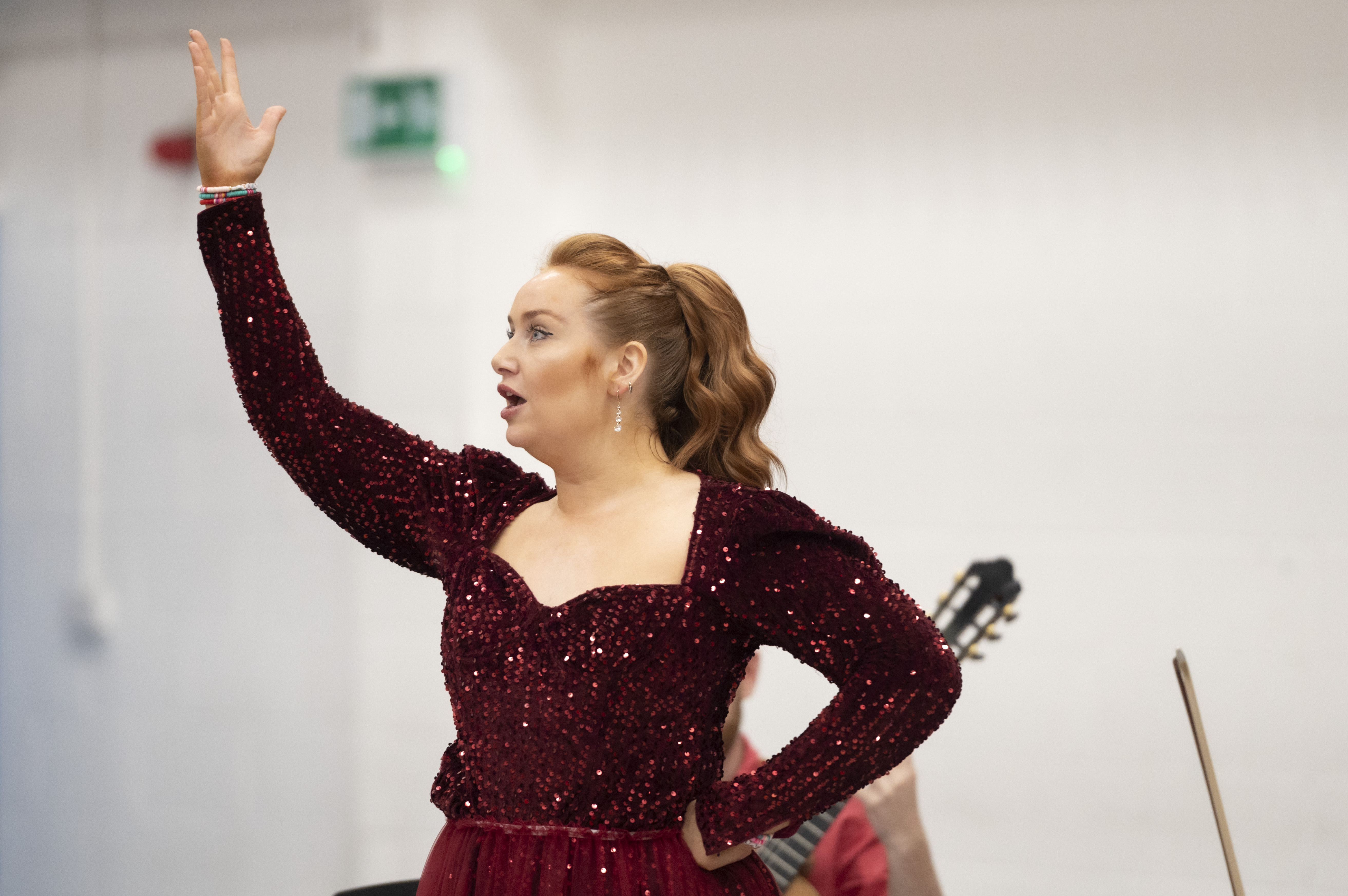 Soprano Holly Teague In Be A Sport, Spike! Credit Kirsty Anderson.