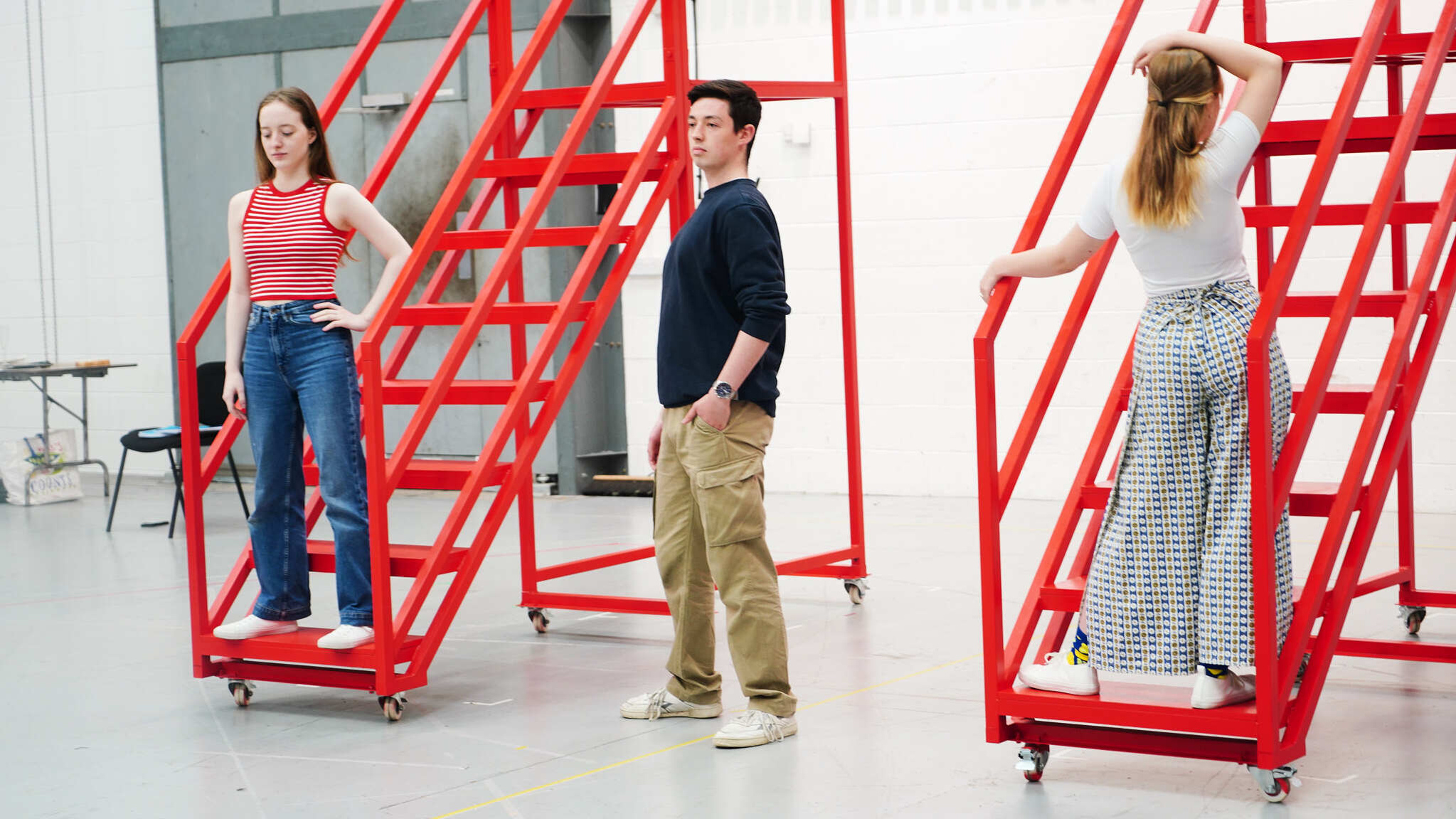 Scottish Opera Young Company members during rehearsals for RED. Scottish Opera 2024. Credit Ruby Pluhar.. (6)
